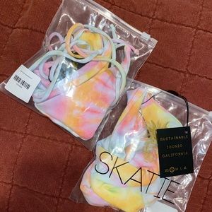 Skatie Swimwear Woodstock Print Bikini